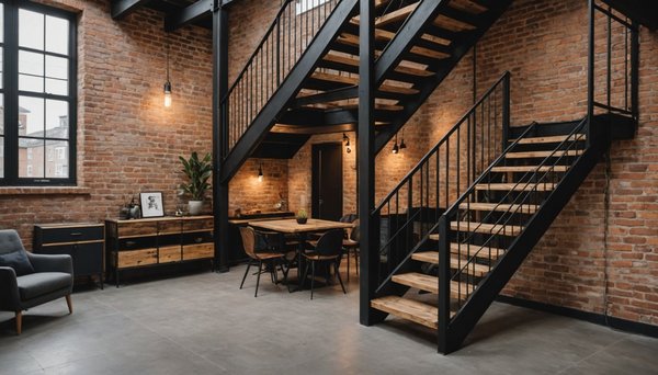 Découvrez comment donner un look industriel à votre escalier en bois