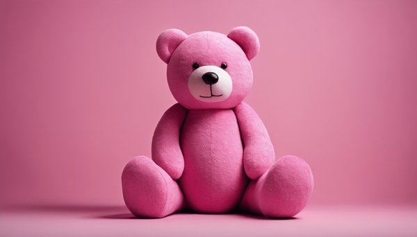 L'ours en rose : un symbole d'amour éternel à offrir