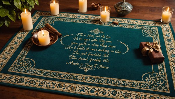 Tapis de prière personnalisés : offrez un cadeau unique et touchant